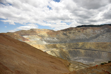 Giant copper mine