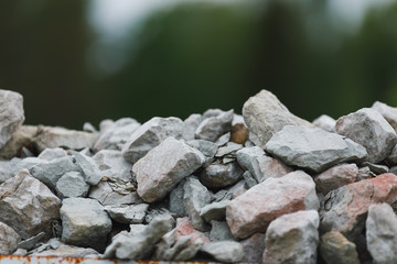 shale slate stones, close-up view
