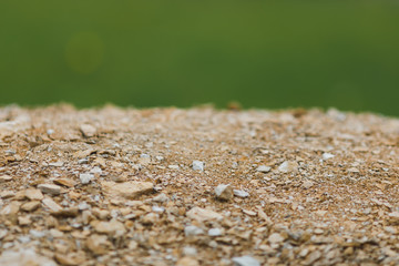 shale slate stones, close-up view
