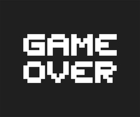 game over message
