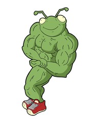 Design of muscle insect