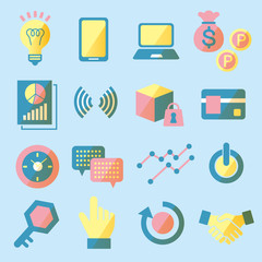 ビジネスに色々使えるアイコンセット