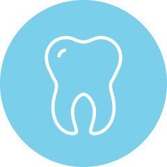 Tooth Dental Checkup Outline Icon
