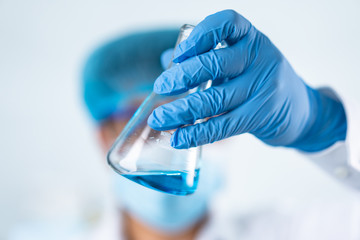 doctor working in laboratory