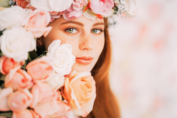 wreath of flowers