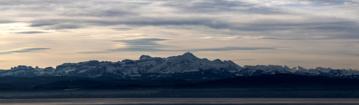 Sonnenaufgang am Bodensee