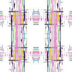 ikat seamless geometric pattern shibori