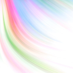 Bright curved multi coloured abstract motion effect blurred background. Blurry abstract design. Pattern can be used for background