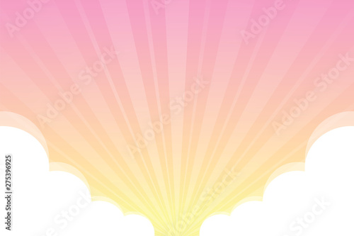 Pink Sky With Fluffy Clouds White Background Pink Sky Background With Clouds White Cartoon Concept Sky Pink Covered With Sunlight Shine Beam And Cloud White For Banner Advertising Background Wall Mural Cgdeaw Pink Sky With Fluffy Clouds White Background Pink Sky Background With Clouds White Cartoon Concept Sky Pink Covered With Sunlight Shine Beam And Cloud White For Banner Advertising Background Wall Mural Cgdeaw