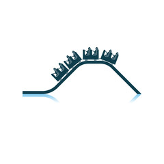 Small Roller Coaster Icon