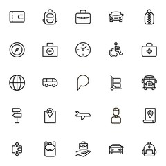 Line icon set