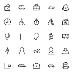 Line icon set