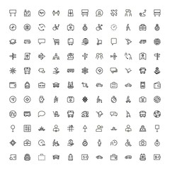 Line icon set