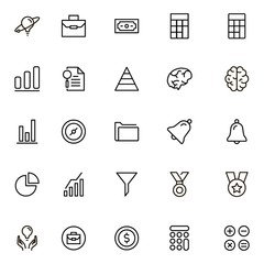 Line icon set