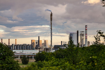 Petrochemical industrial plant, Czech Republic