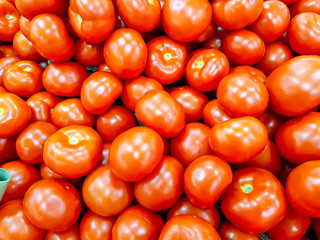 tomato in supermarket shop