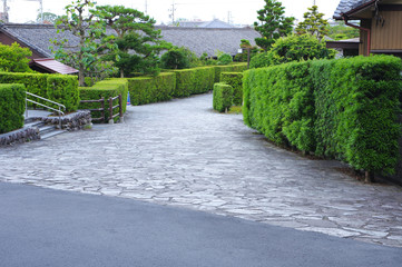 早朝の御城番屋敷