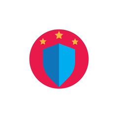 Fototapeta premium Shield symbol logo