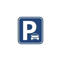 Logo parking, Parking Icon, Parking Road Sign