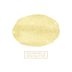 Golden Glitter Vector Texture