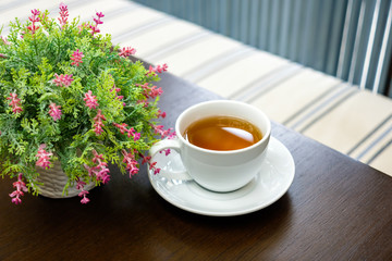 Cup of Tea and Vase