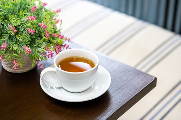 Cup of Tea and Vase