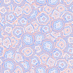 Abstract vector seamless background in pink and blue colors