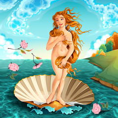 Interpretation of Venus © ddraw