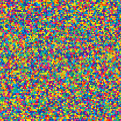 Seamless Pattern of Colored Triangles for Wrapping.
