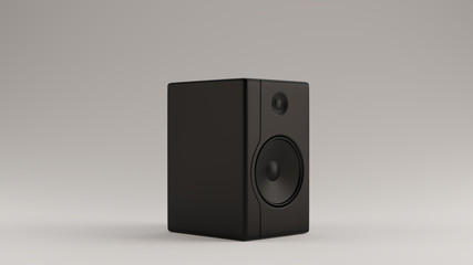 Black Modern Speaker 3d illustration 3d render