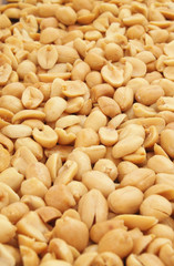 Roasted peanuts texture