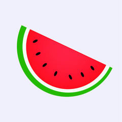 watermelon isolated on white background
