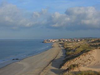 plage ambleteuse côte d'opale