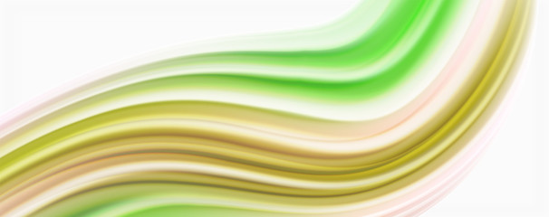 Glossy colorful liquid waves abstract background,, modern techno lines