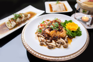 Stir fried Scallops with xo sauce