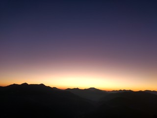 Sunset at Mukteshwar, Northern India