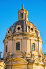 Naklejka premium Forum Traian church in Rome