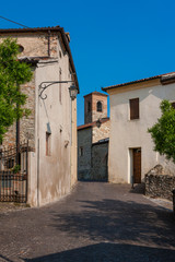 Fototapeta na wymiar The town of Arquà Petrarca