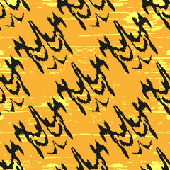 Bright abstract geometric seamless pattern in graffiti style quality illustration for your design