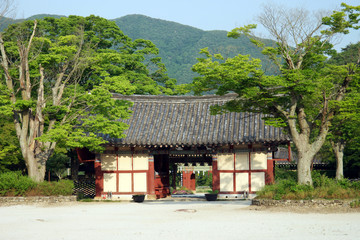 Fototapeta na wymiar Borimsa Buddhist Temple, South Korea