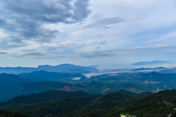 Danang, Vietnam - This scenic spot in Bana Hill is 1,400 meters above sea level.