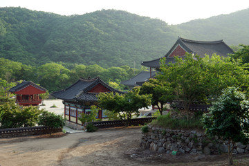 Fototapeta na wymiar Borimsa Buddhist Temple, South Korea