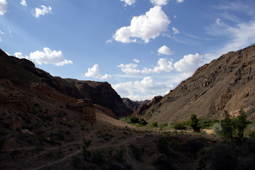 Stunning beauty, the majestic Charyn canyon