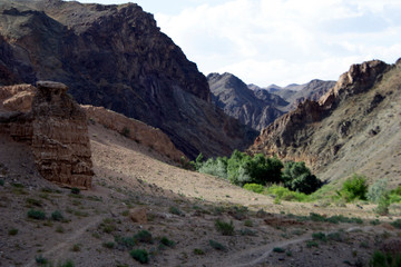 Fototapeta premium Stunning beauty, the majestic Charyn canyon