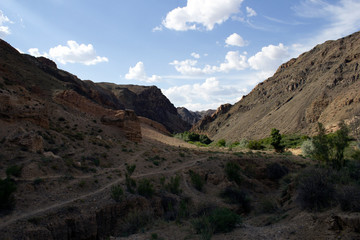 Stunning beauty, the majestic Charyn canyon