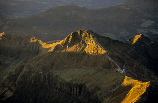France, Auvergne, Cantal, The Cantal mountains, Le Puy Mary