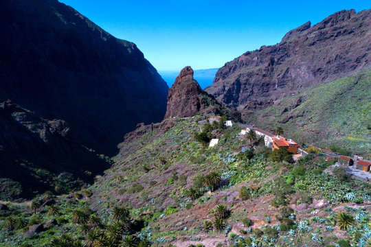 Spain, Canary island, Tenerife. Masca