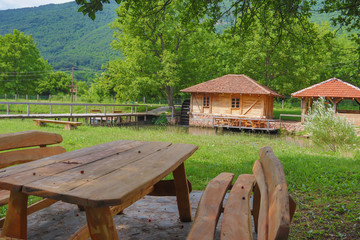 Traditional water mill at country side of Serbia,  Eastern Serbia, near Despotovac city