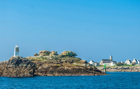 France, Brittany, Ile de Sein, islet