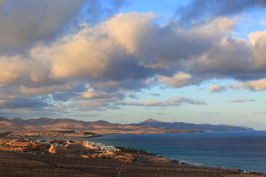 Spain, Canay islands, Fuerteventura. Costa Calma